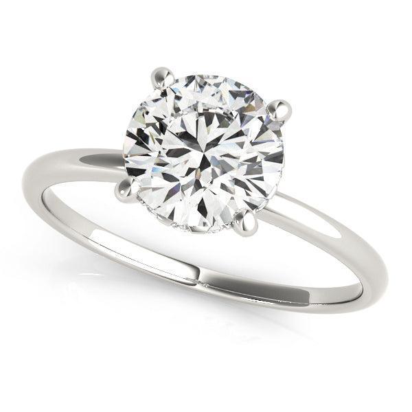 Fiona Hidden Halo Setting - Settings - gemstone - jewelry