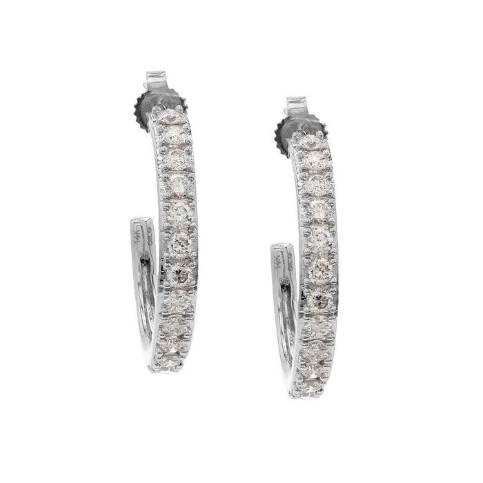 Gabrielle Earrings 1 1/2 Ct. T.W. - New World Diamonds - Earrings