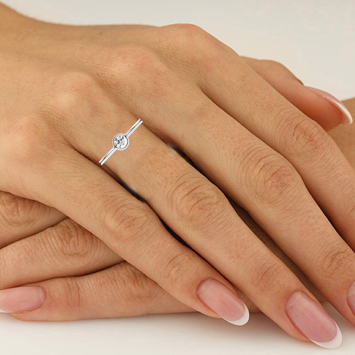 Gina Ring - 3/8 Ct. T.W. - New World Diamonds - Ring