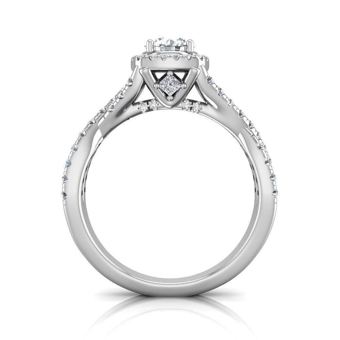 Gyda Bridal Setting - New World Diamonds - Settings