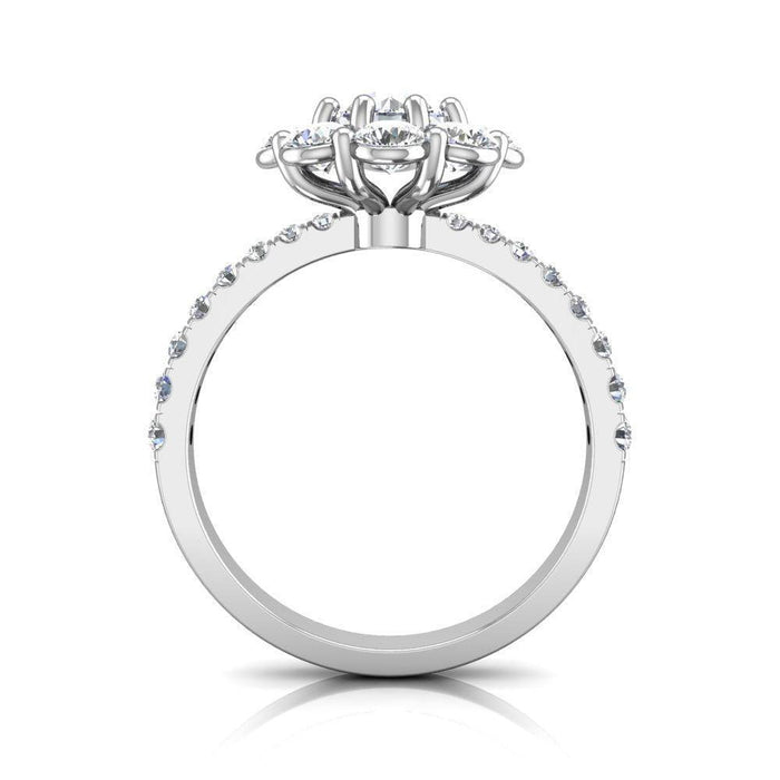 Hadassah Bridal Setting - New World Diamonds - Settings