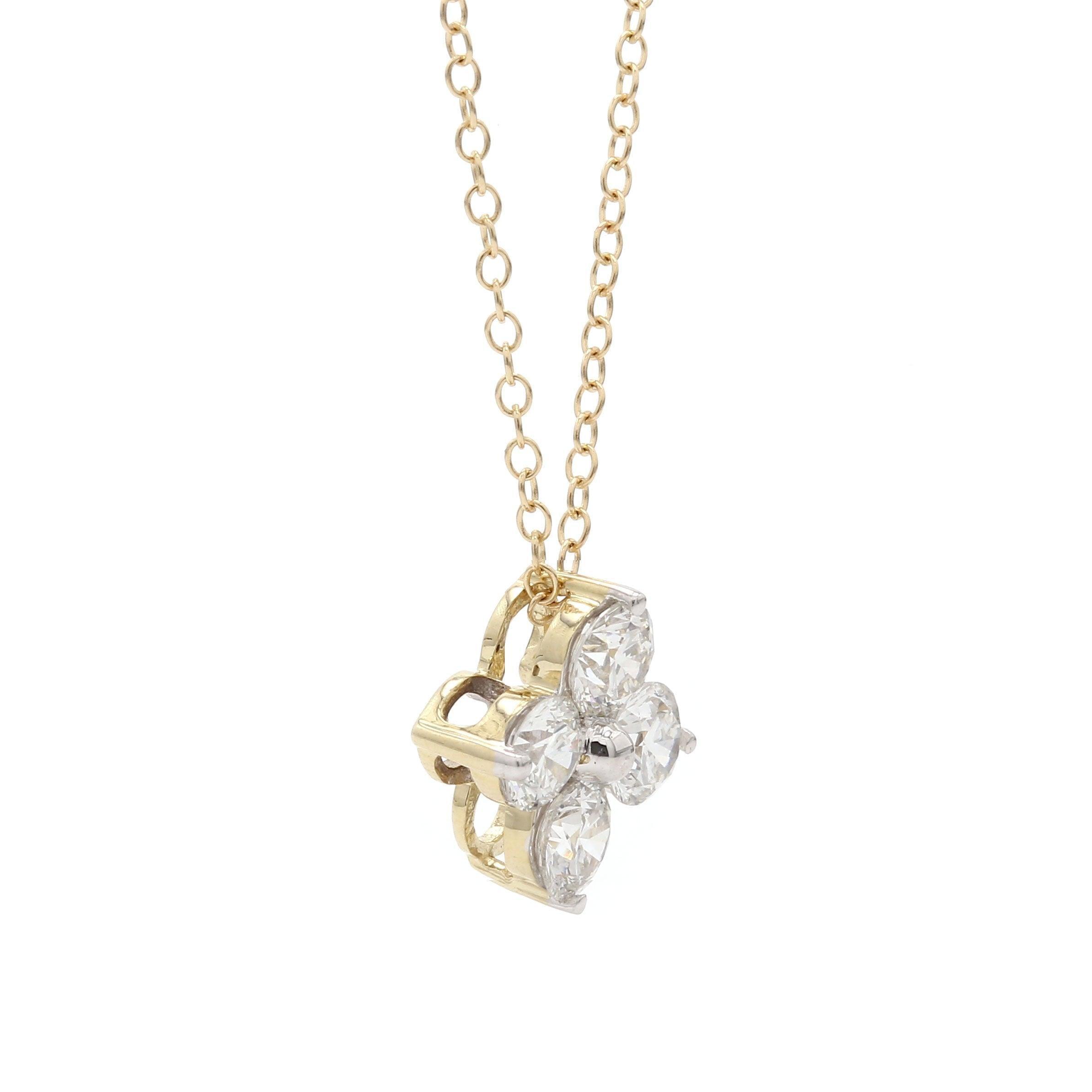 Holly Pendant - 1.00 Ct. T.W. - New World Diamonds - Pendant
