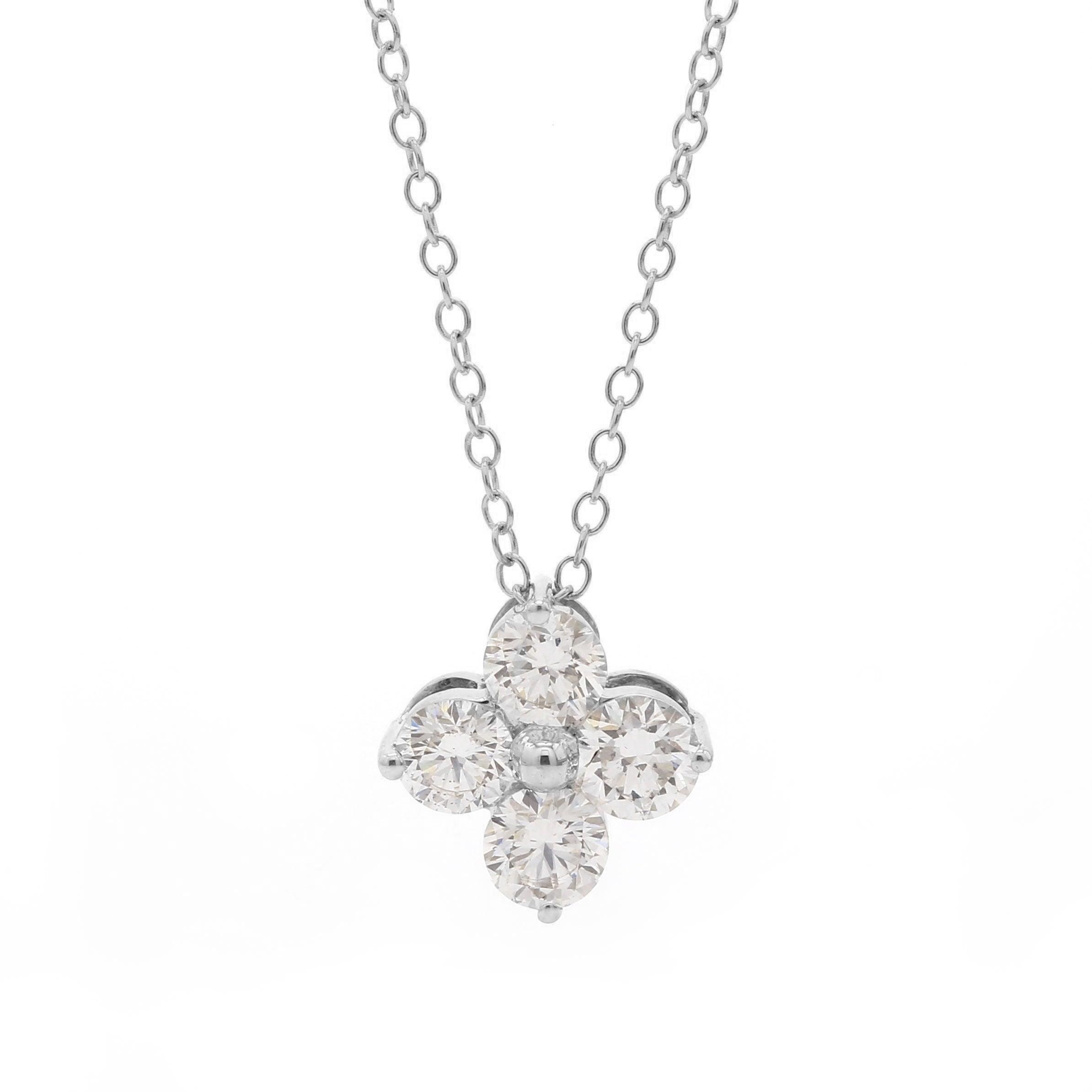 Holly Pendant - 1.00 Ct. T.W. - New World Diamonds - Pendant