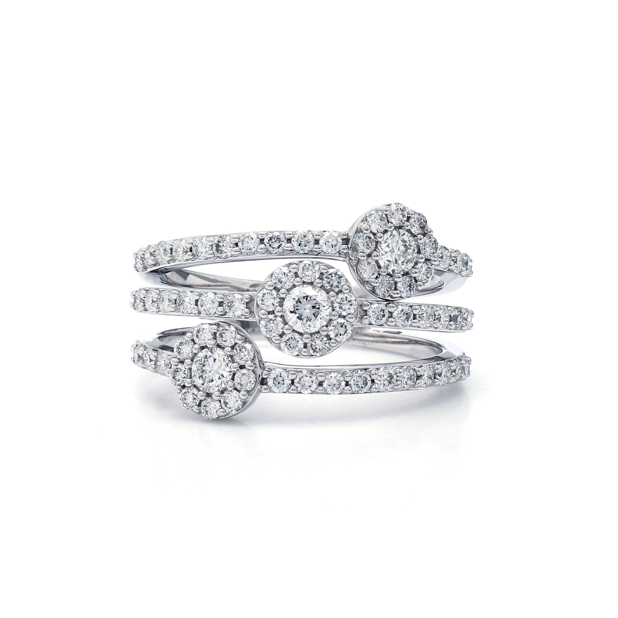 Jackie Ring - 1.00 Ct. T.W. - Ring - gemstone - jewelry