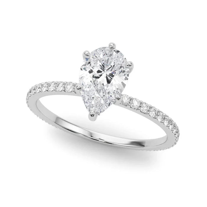 Jade Hidden Halo Setting - New World Diamonds - Settings