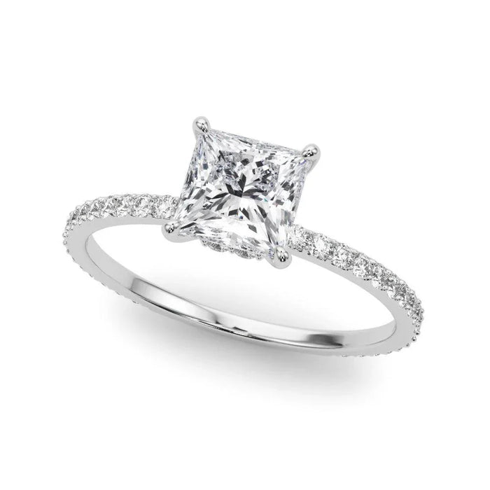 Jade Hidden Halo Setting - New World Diamonds - Settings