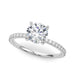 Jade Hidden Halo Setting - New World Diamonds - Settings