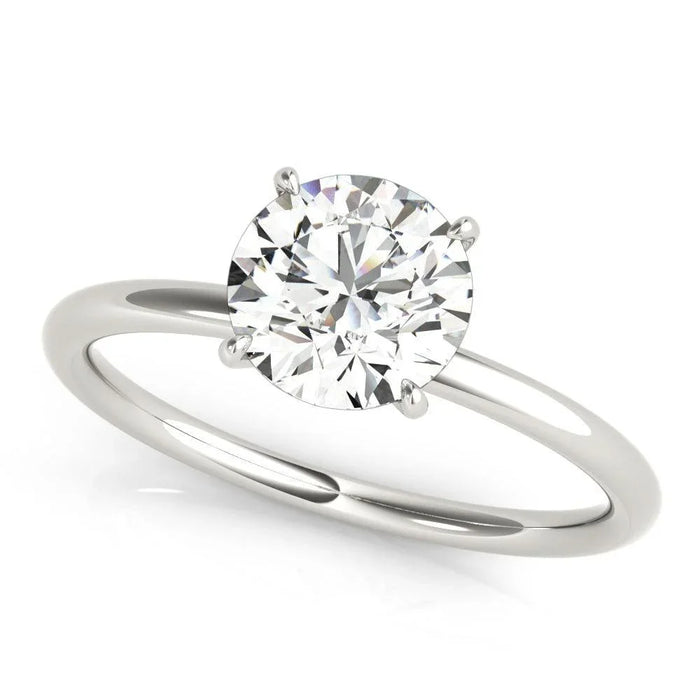 JasmineÂ Hidden Halo Setting - Settings - gemstone - jewelry