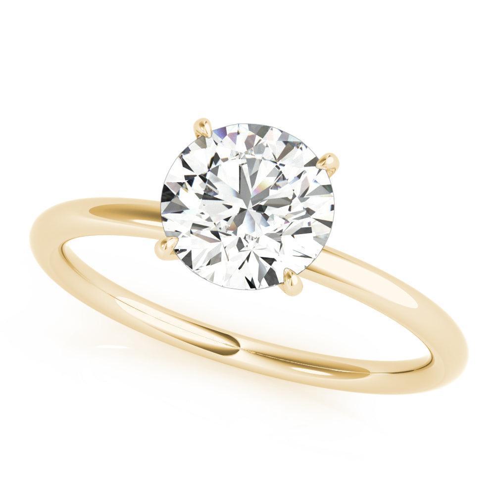 Jasmine Solitaire Engagement Ring - 1 1/20 Ctw IL Certified - New World Diamonds - Ring