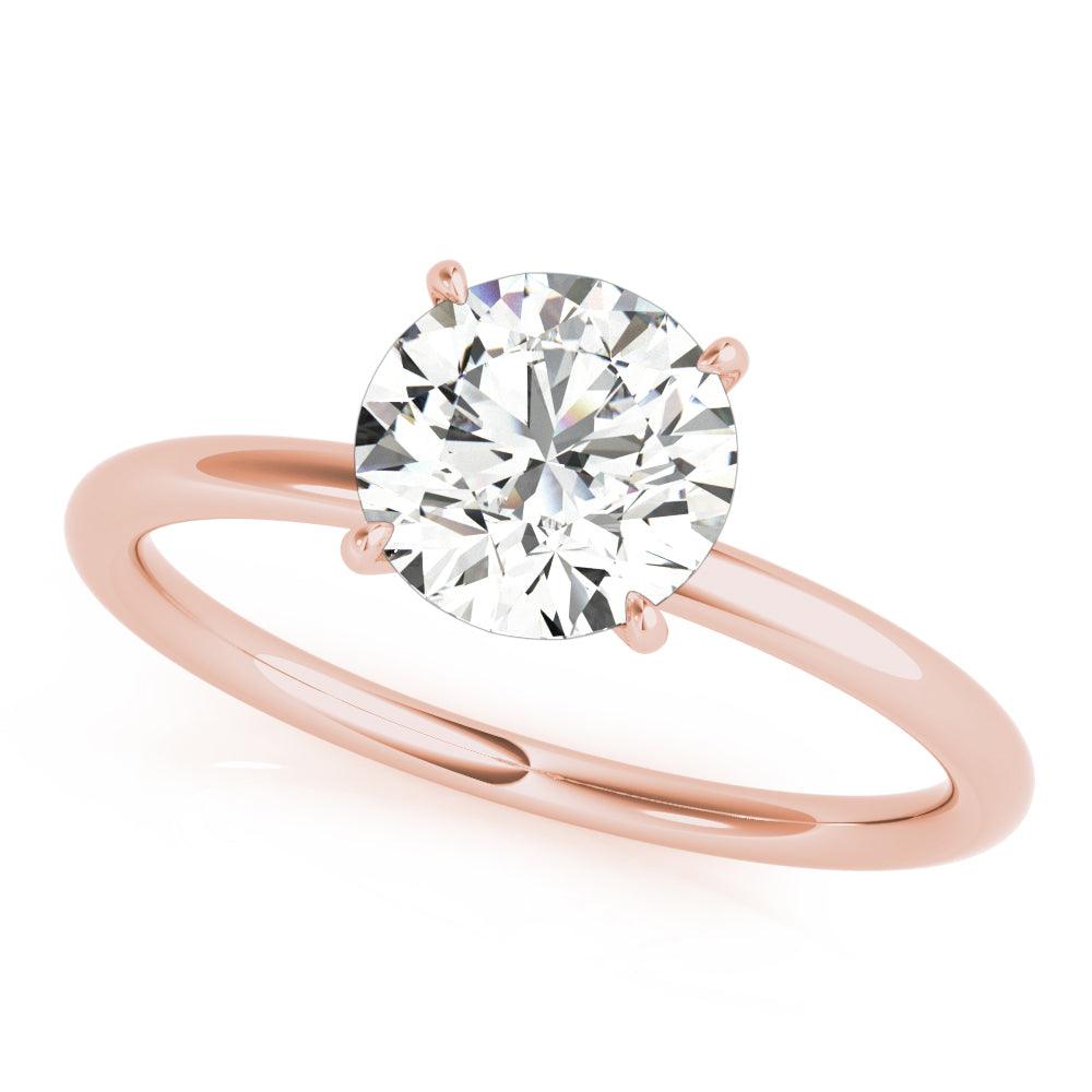Jasmine Solitaire Engagement Ring - 1 1/20 Ctw IL Certified - New World Diamonds - Ring