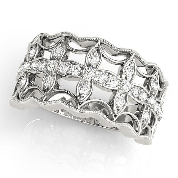 Jordan Wide Band - Ring - gemstone - jewelry
