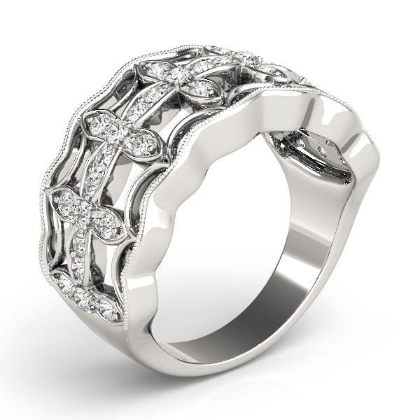 Jordan Wide Band - Ring - gemstone - jewelry