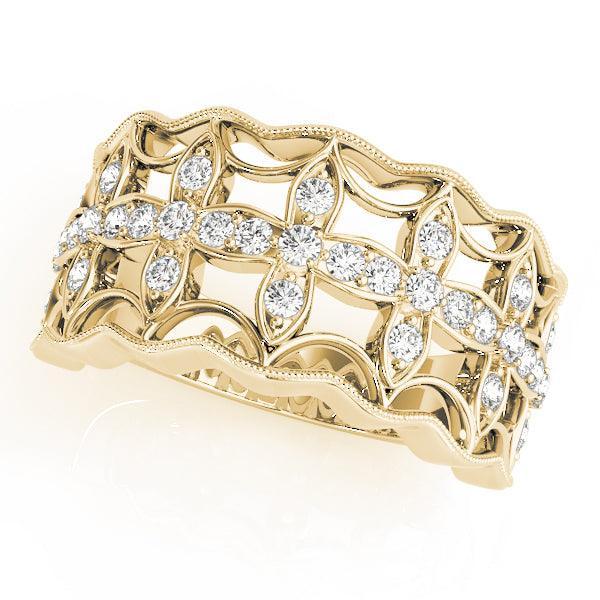 Jordan Wide Band - Ring - gemstone - jewelry