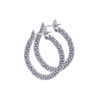 Julianna Earrings 5.00 Ct. T.W. - New World Diamonds - Earrings