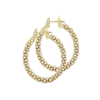 Julianna Earrings 5.00 Ct. T.W. - New World Diamonds - Earrings