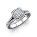 Kaede Bridal Set - 2 1/10 Ct. T.W. 14K IGI Certified I-VS - New World Diamonds - BridalSets