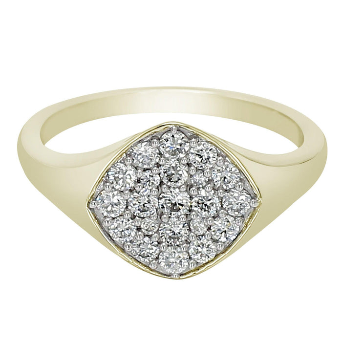 Larisa Cushion Ring - 1/2 Ct. T.W. - New World Diamonds - Ring