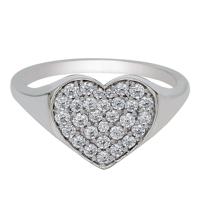 Larisa Heart Ring - 1/2 Ct. T.W. - New World Diamonds - Ring