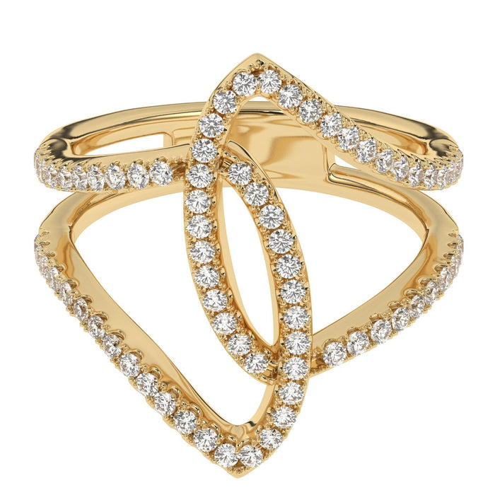 Leah Ring - 1/2 Ct. T.W. - New World Diamonds - Ring