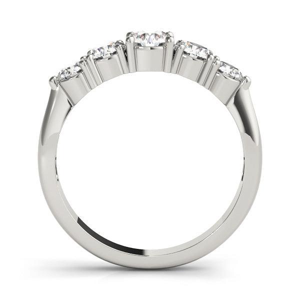Lisa 5 Stone Band 1.0Ctw - Ring - gemstone - jewelry