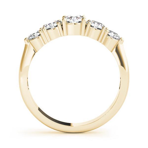 Lisa 5 Stone Band 1.0Ctw - Ring - gemstone - jewelry