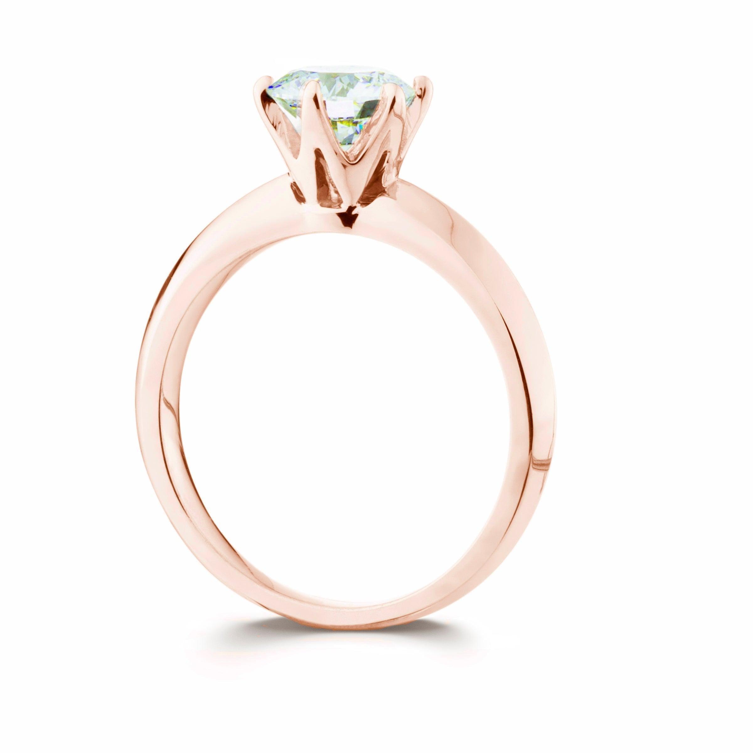 Mallory Rose Ring 1/2 Ct. - Ring - gemstone - jewelry
