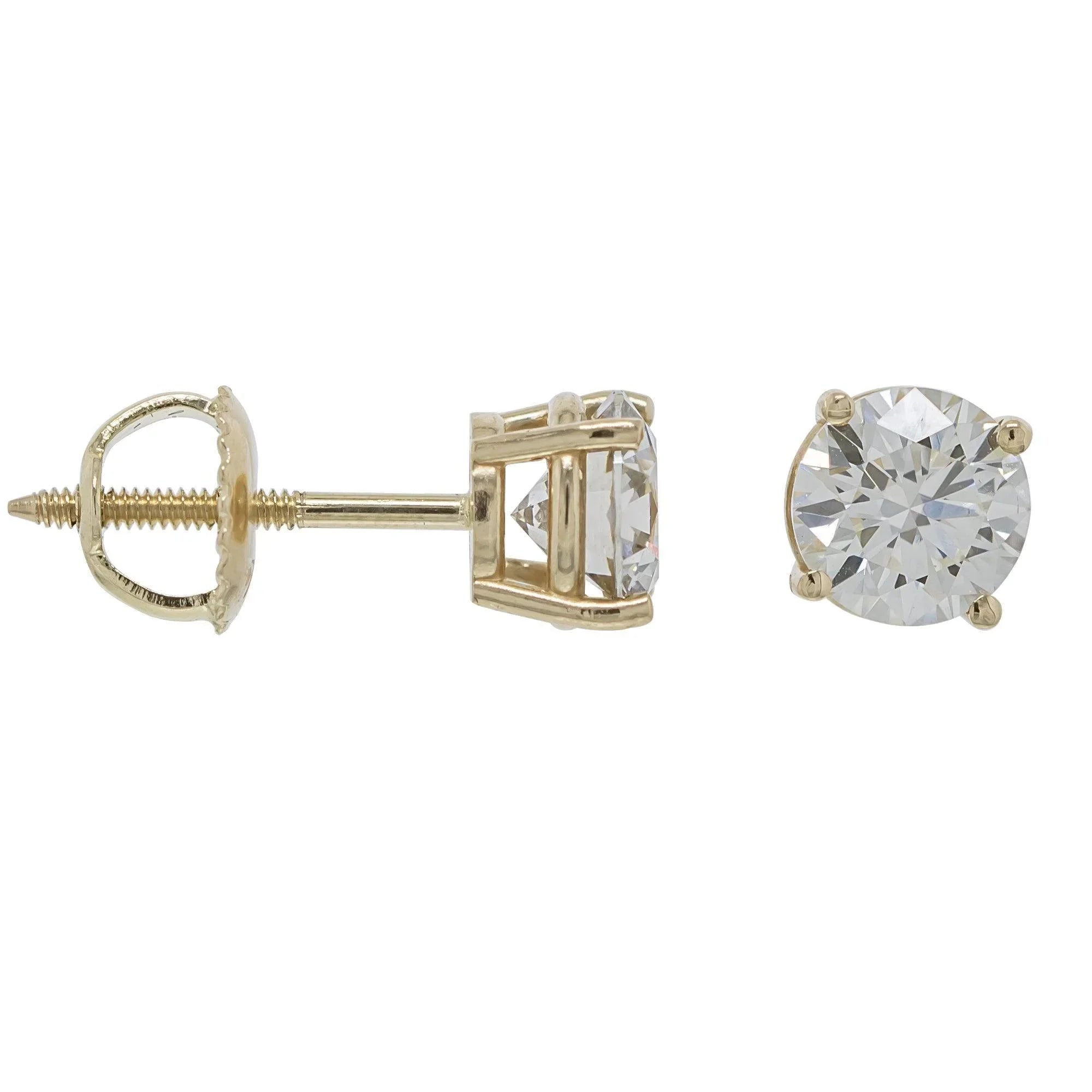 Marilyn Earrings 4.0Ctw. Certified - Earrings - gemstone - jewelry