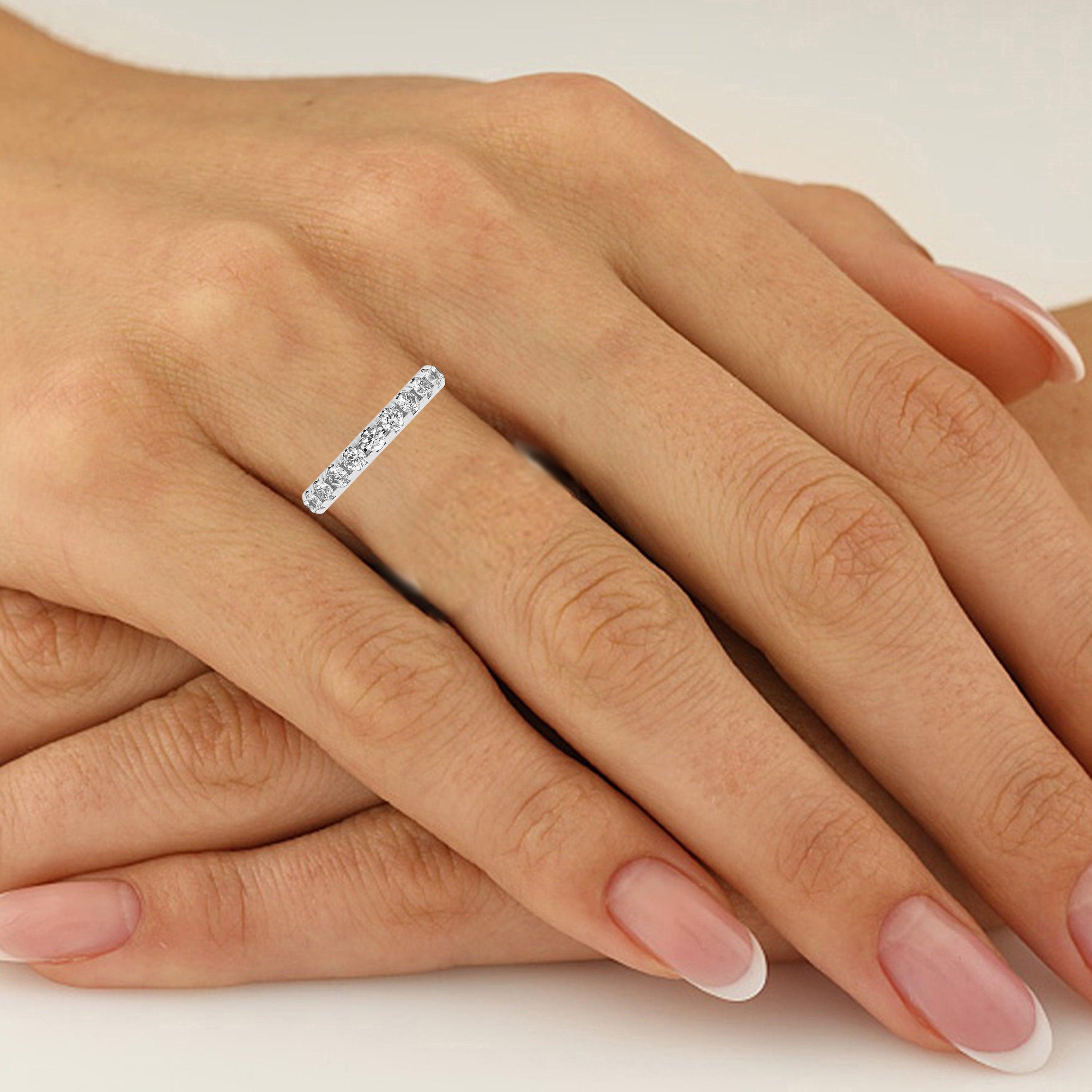Marissa Eternity Ring 1.0Ctw. - Ring - gemstone - jewelry