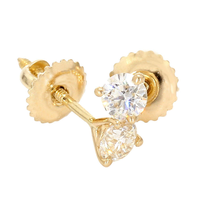 Martina Earrings 1/2 Ct. T.W. IGI Certified - New World Diamonds - Earrings