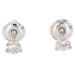 Martini Round Earrings 1.00 CTW. IGI Certified E-F VS - New World Diamonds - Earrings