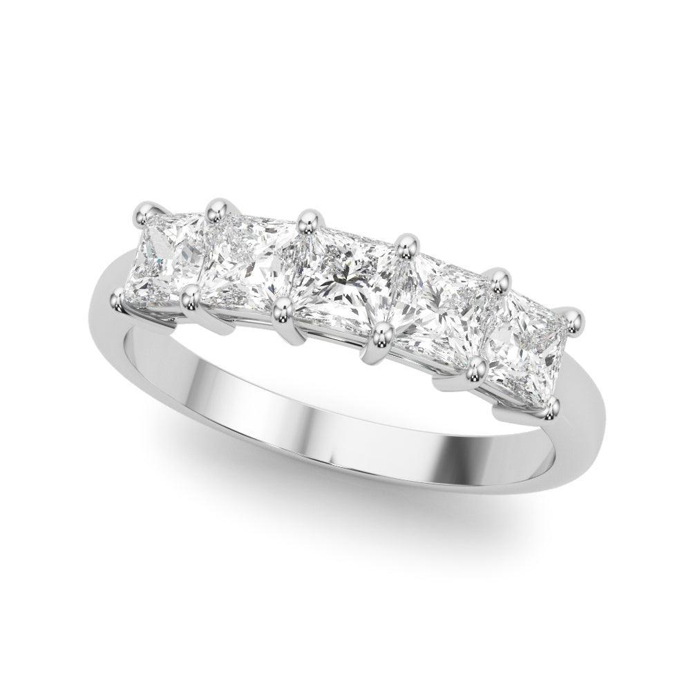 Meilleure Five Stone Band 1.0Ctw - Ring - gemstone - jewelry