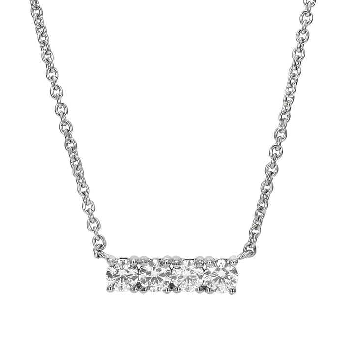 Michelle Necklace - 1/2 Ct. T.W. - New World Diamonds - Necklace