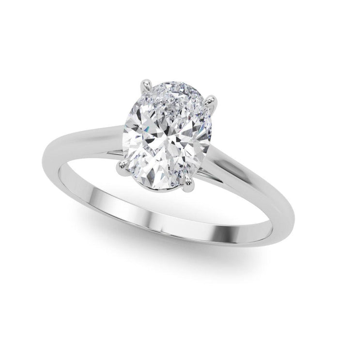 Michelle Oval Engagement Ring - 1.0 Ct IGI Certified - New World Diamonds - Ring