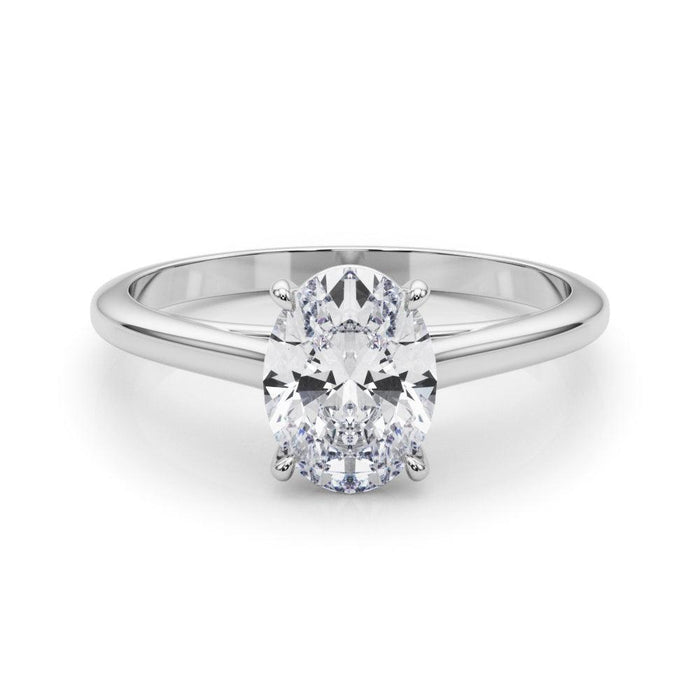 Michelle Oval Engagement Ring - 1.0 Ct IGI Certified - New World Diamonds - Ring