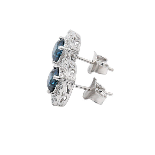 Nadia Earrings 2.00 Ct. T.W. - New World Diamonds - Earrings