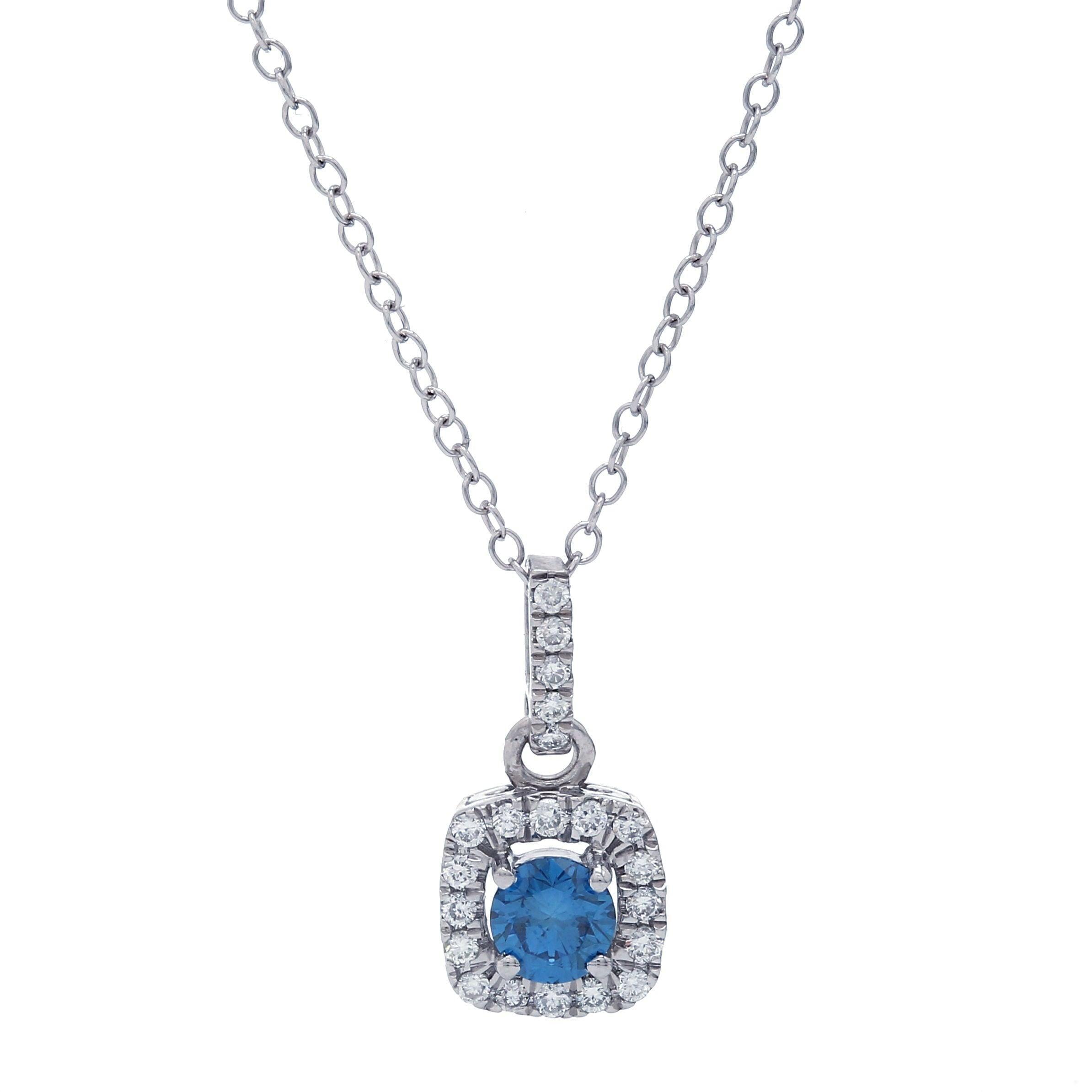 Nadia Pendant - 1/2 Ct. T.W. - New World Diamonds - Pendant
