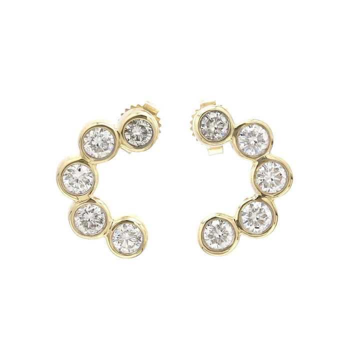 Odessa Earrings 1.00 Ct. T.W. - New World Diamonds - Earrings