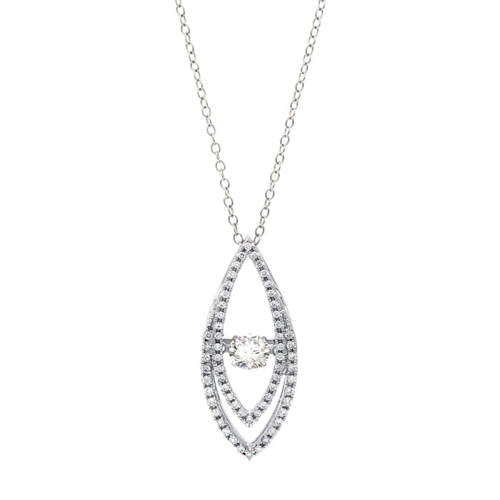 Odette Pendant - 3/4 Ct. T.W. - New World Diamonds - Pendant