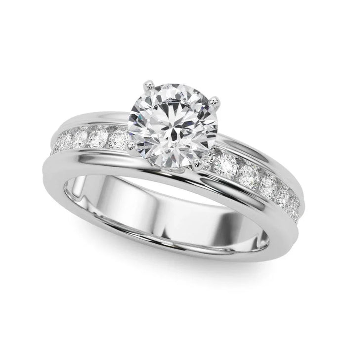 Olivia Channel Setting - Settings - gemstone - jewelry