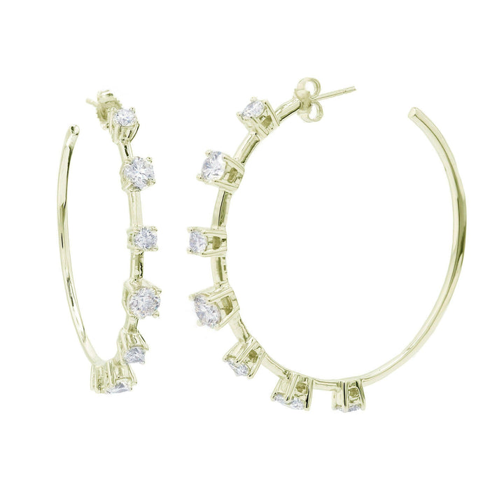 Paige Earrings 4.00 Ct. T.W. - New World Diamonds - Earrings