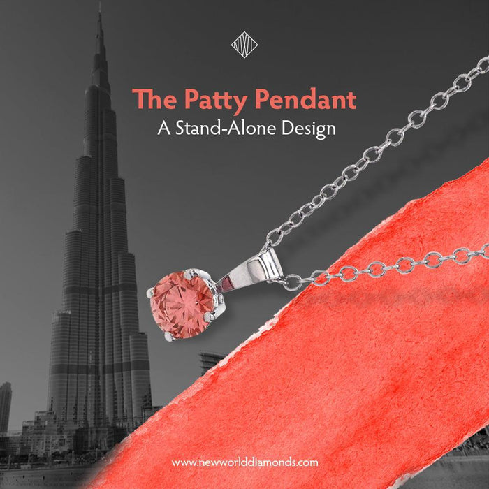 Patty Pendant - 1/2 Ct. T.W. - New World Diamonds - Pendant