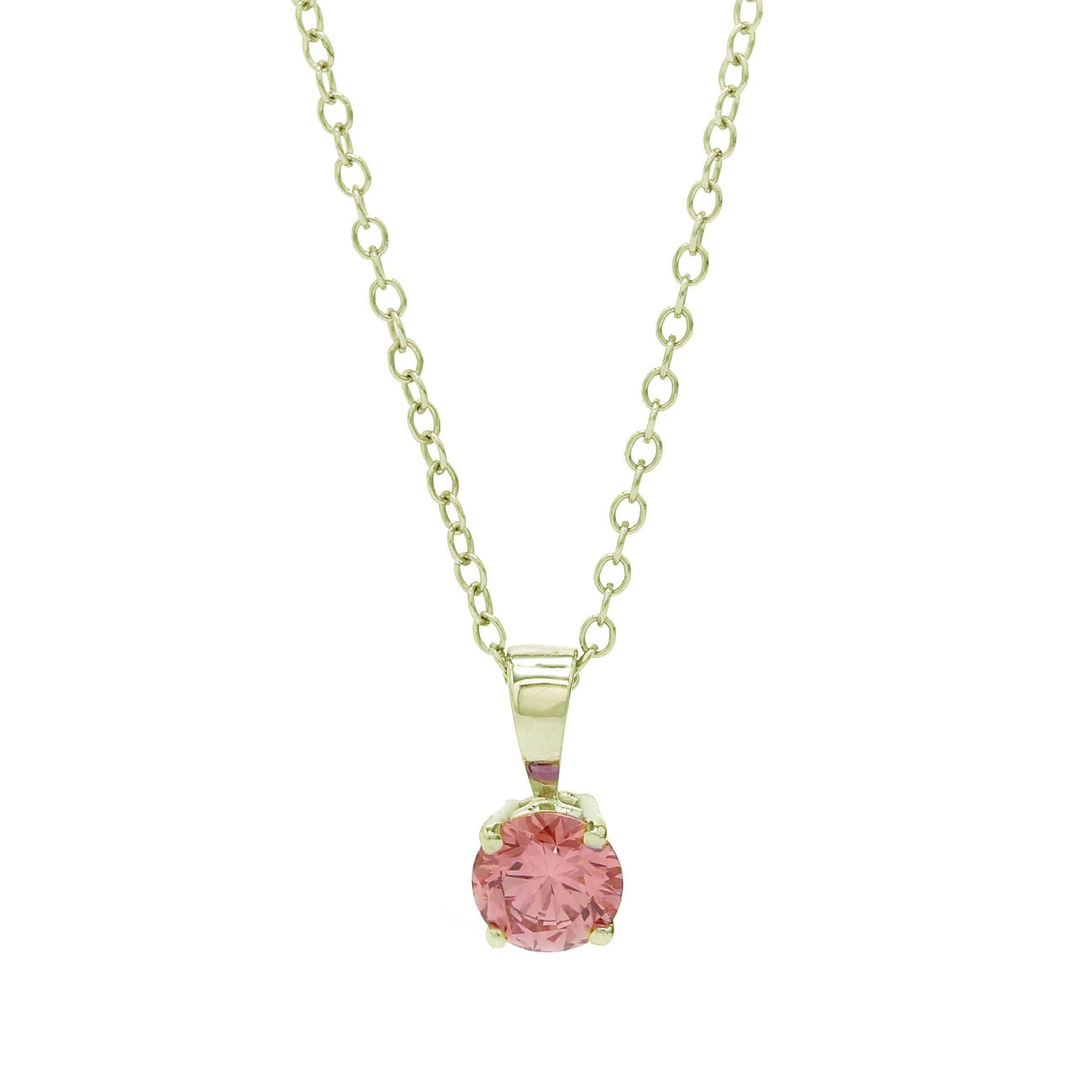 Patty Pendant 1/2 Ctw. Pink - Pendant - gemstone - jewelry