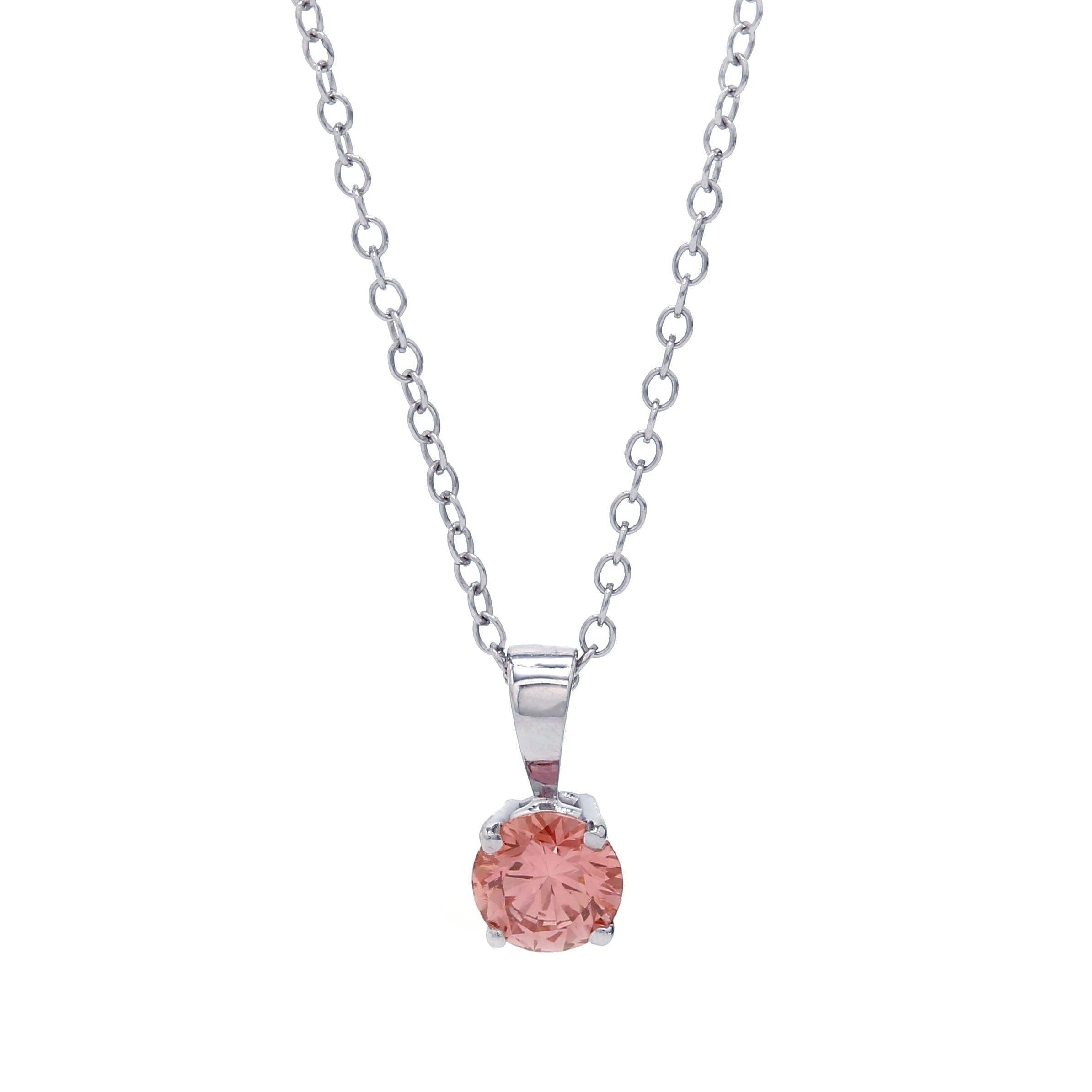 Patty Pendant - 3/4 Ctw. Pink - Pendant - gemstone - jewelry