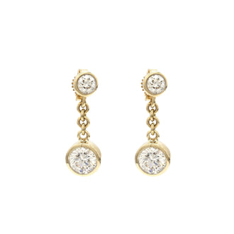 Penelope Earrings 1 1/2 Ct. T.W. - New World Diamonds - Earrings