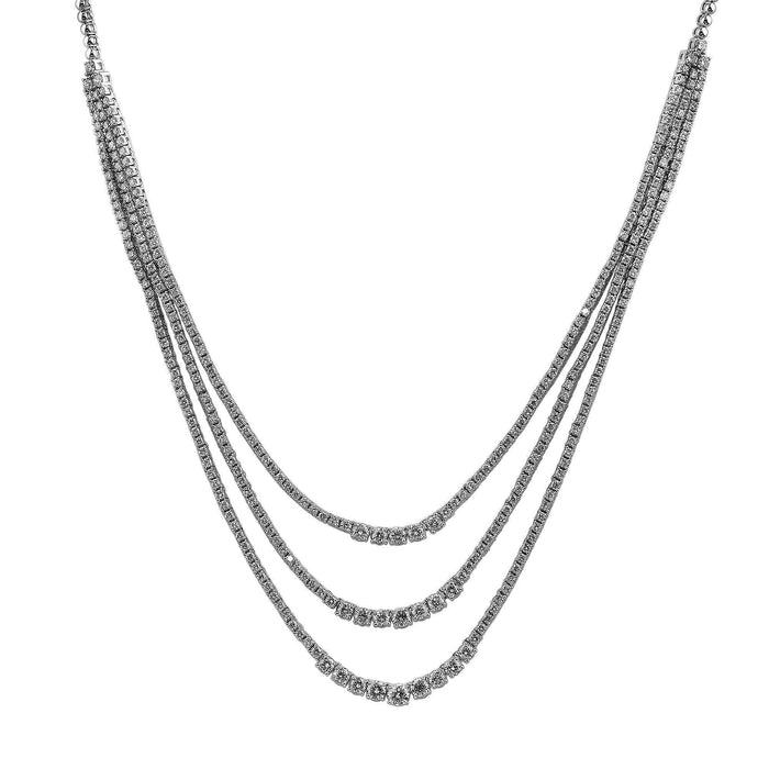 Rayna Necklace - 12.00 Ct. T.W. - New World Diamonds - Necklace