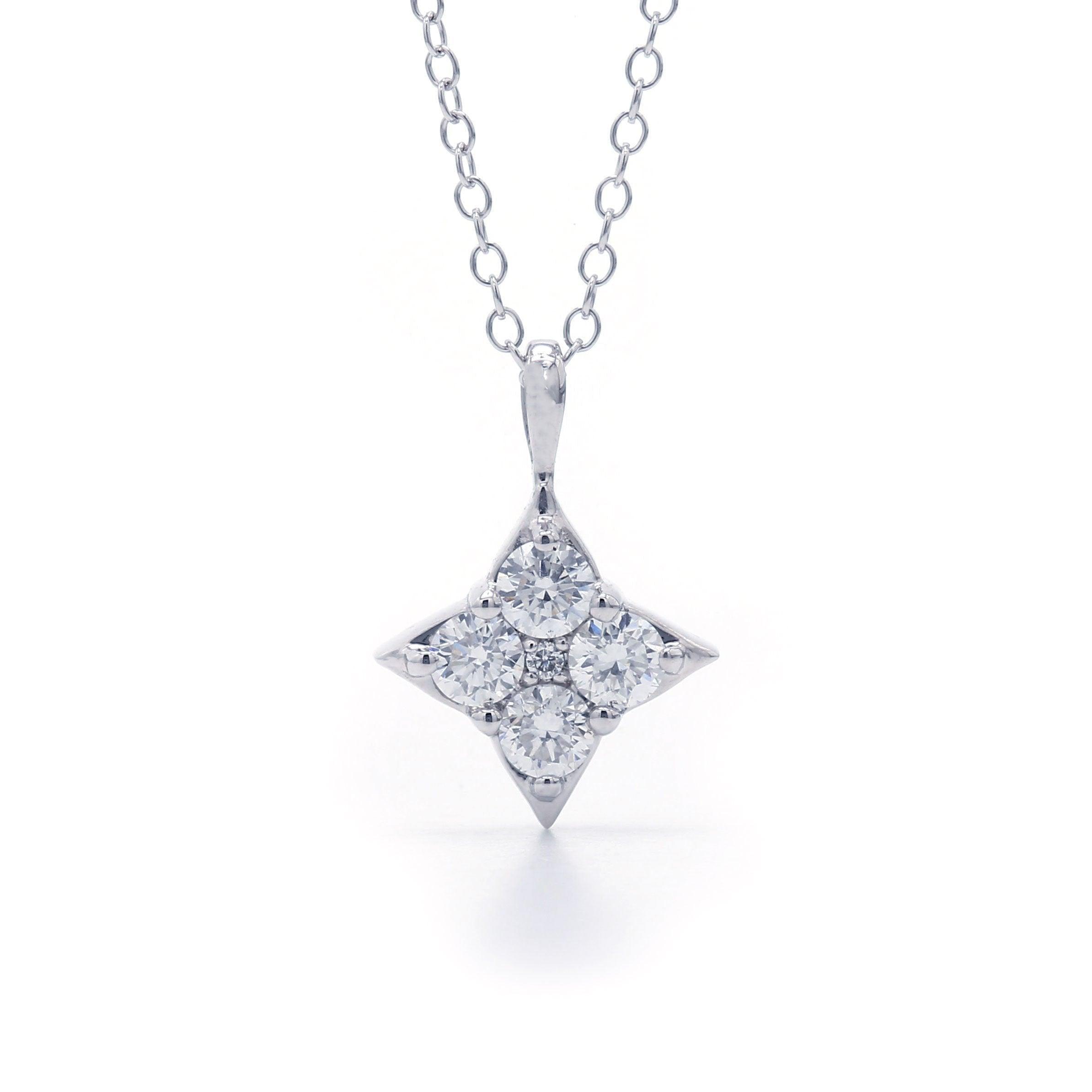 Reena Pendant - 1/2 Ct. T.W. - New World Diamonds - Pendant
