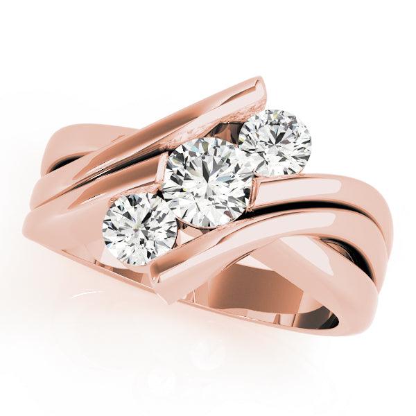 Sofia 3 Stone Ring 1Ctw - New World Diamonds - Ring