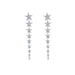 Star Earrings 1.00 Ct. T.W. - New World Diamonds - Earrings