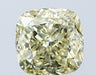 Loose 1.06 Carat Intense Yellow VVS2 IGI Certified Lab Grown Cushion Diamonds
