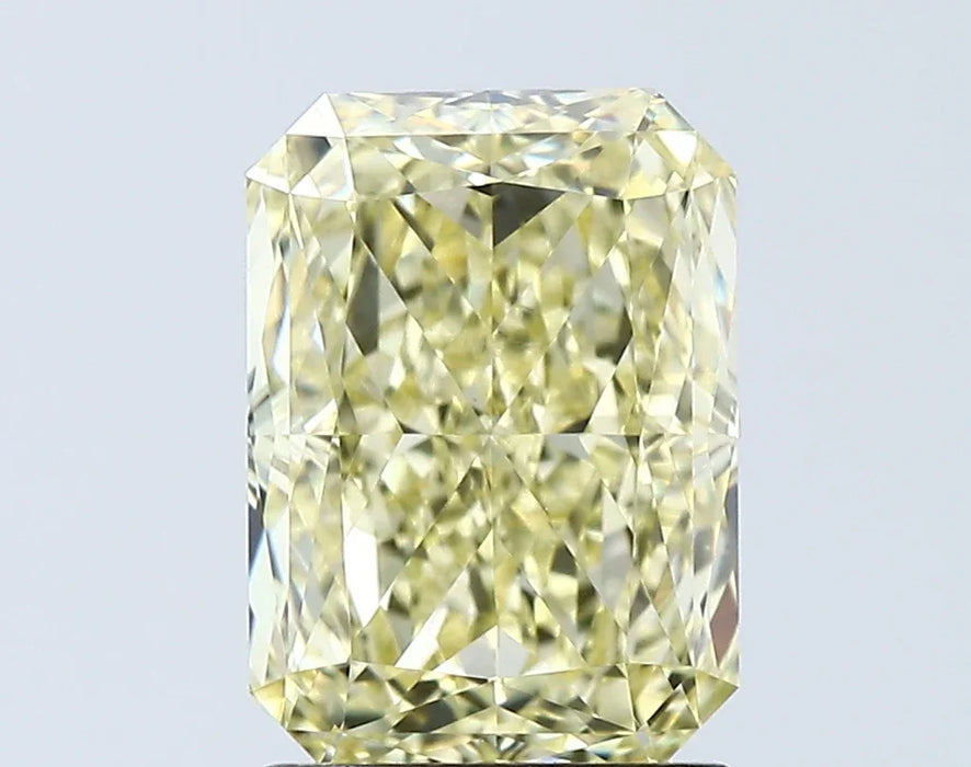 Loose 2.07 Carat Intense Yellow VVS2 IGI Certified Lab Grown Radiant Diamonds